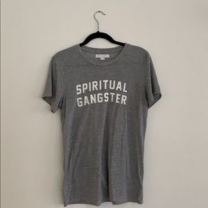 Spiritual Gangster Varsity Rec Tee Size M